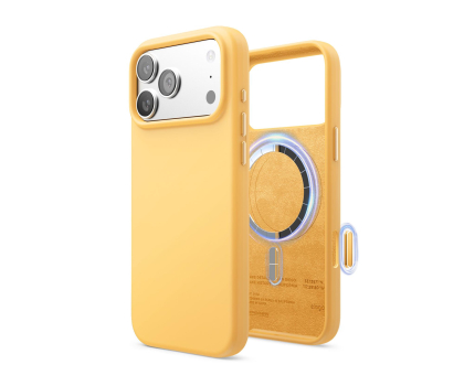 Etui do telefonów Elago Magsafe Silicon Case do iPhone 17 PRO Max Sunshine ES17MSSC69PRO-SUN